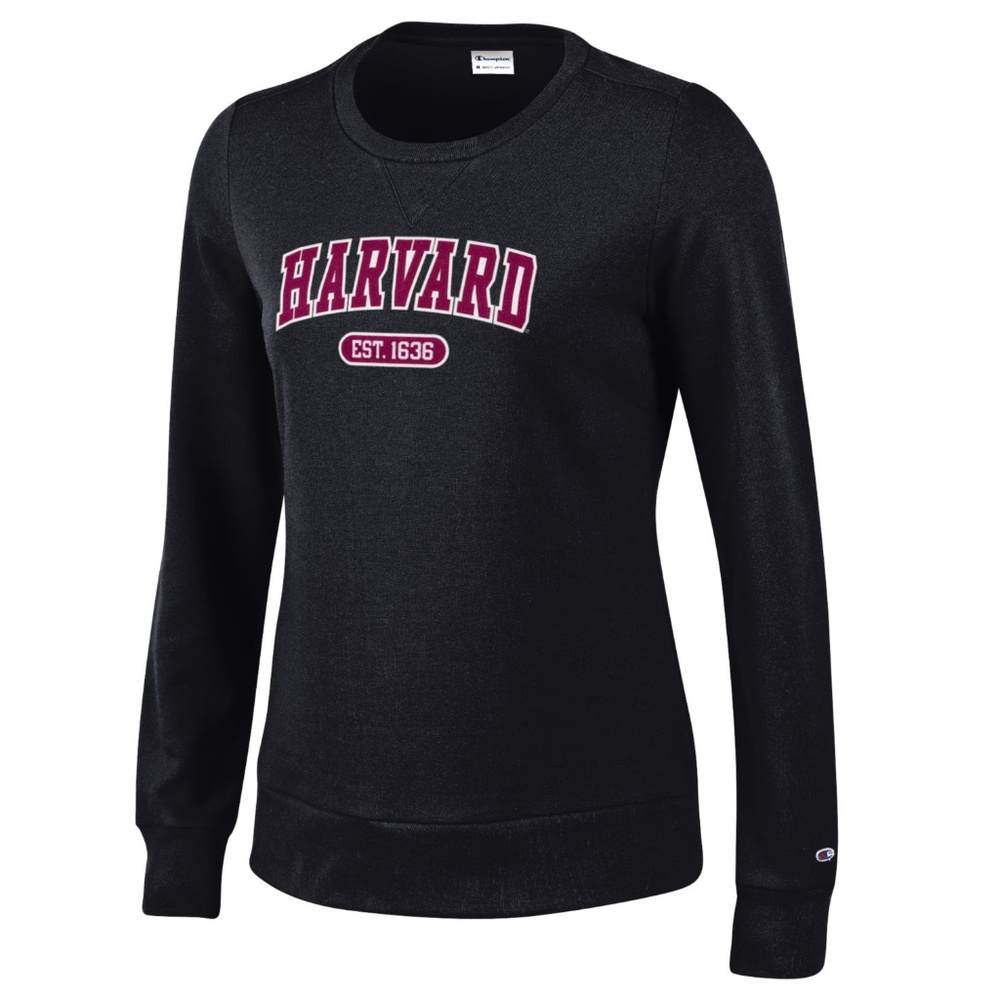 Harvard University Womens Crew Neck Sweater
